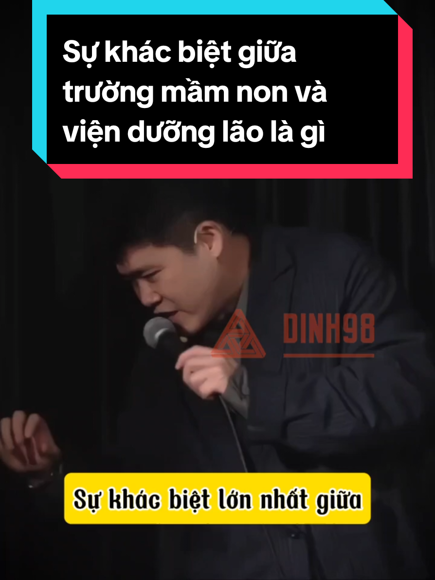 Sự khác biệt giữa trường mầm non và viện dưỡng lão là gì #tinhyeu #tìnhyêu #tìnhcảm #tinhcam #vinh98 