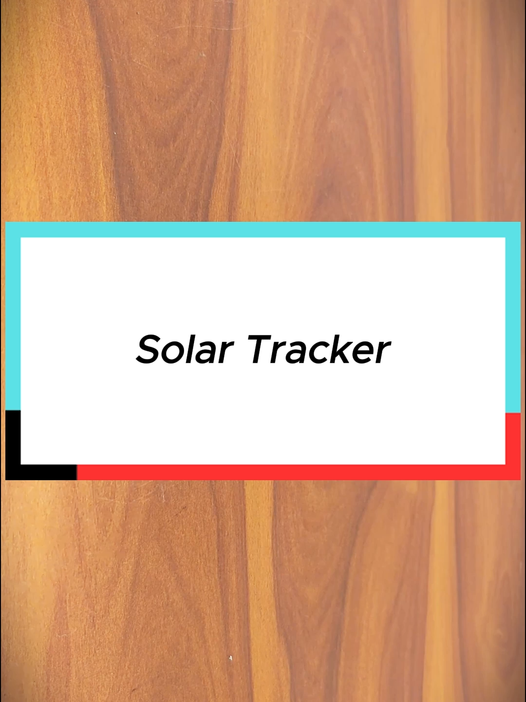 Solar Tracker. #diyelectronics