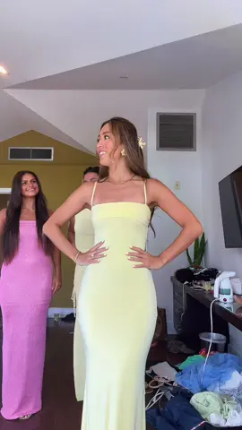 Wedding fit check 🥂🎀  ft. @gigikatss @Sarah  #fitcheck #peppermayo #tigermist #zara #whitefox #revolve #aritzia #weddingfit #wedding #engaged #weddingday #fiance #bride #Love #shopping #outfit  