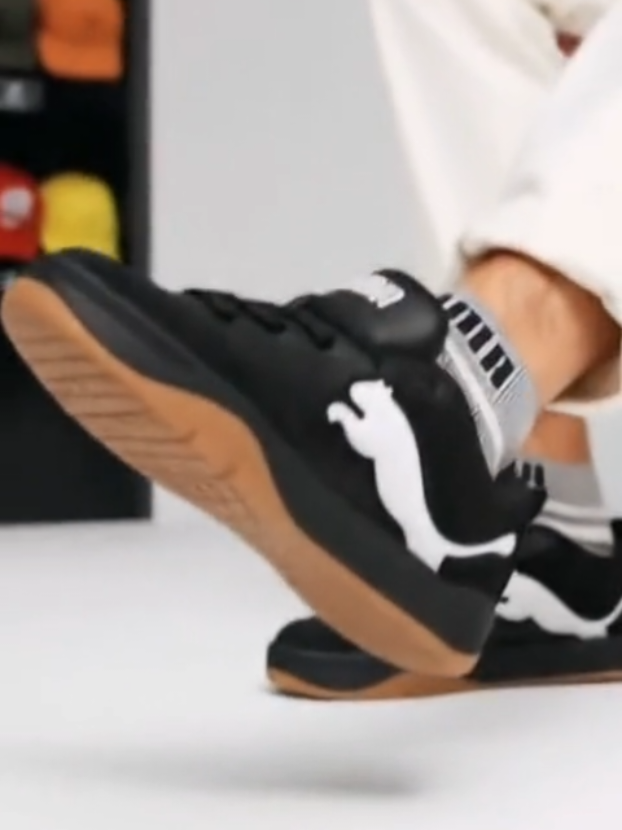 PUMA Sepatu Sneaker Park Lifestyle pria wanita Black-White  #puma #rekomendasi #sepatusneakers #foryou #promoguncang88 