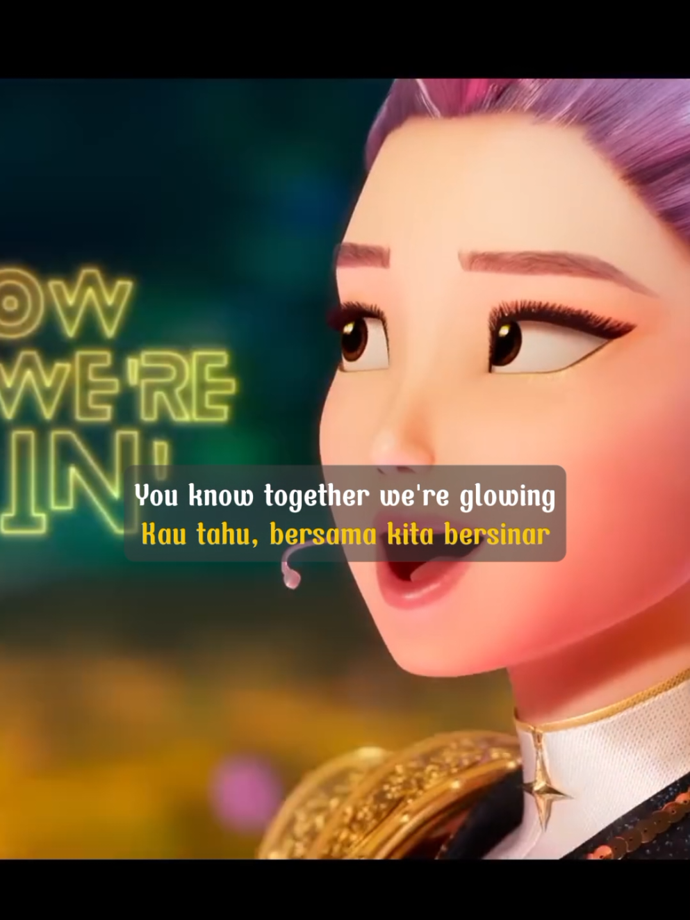 #kpopdemonhunters #huntrix #golden #netflix #liriklagu #terjemahan #fypシ゚ #viral 