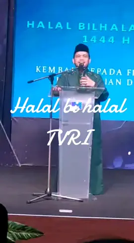 Taushiyyah halal bihalal TVRI 