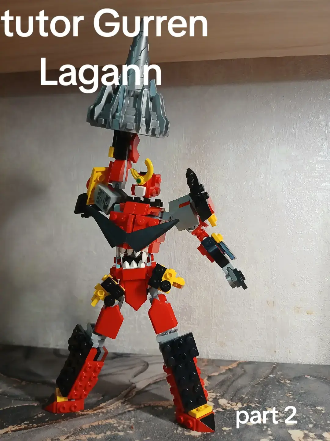 #mech #tutor #gurrenlagann #lego #moc 