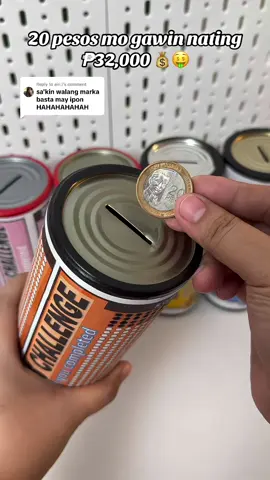 Replying to @airi:) 20 pesos alkansya ipon challenge #iponchallenge #alkansyachallenge #alkansya #coinbank