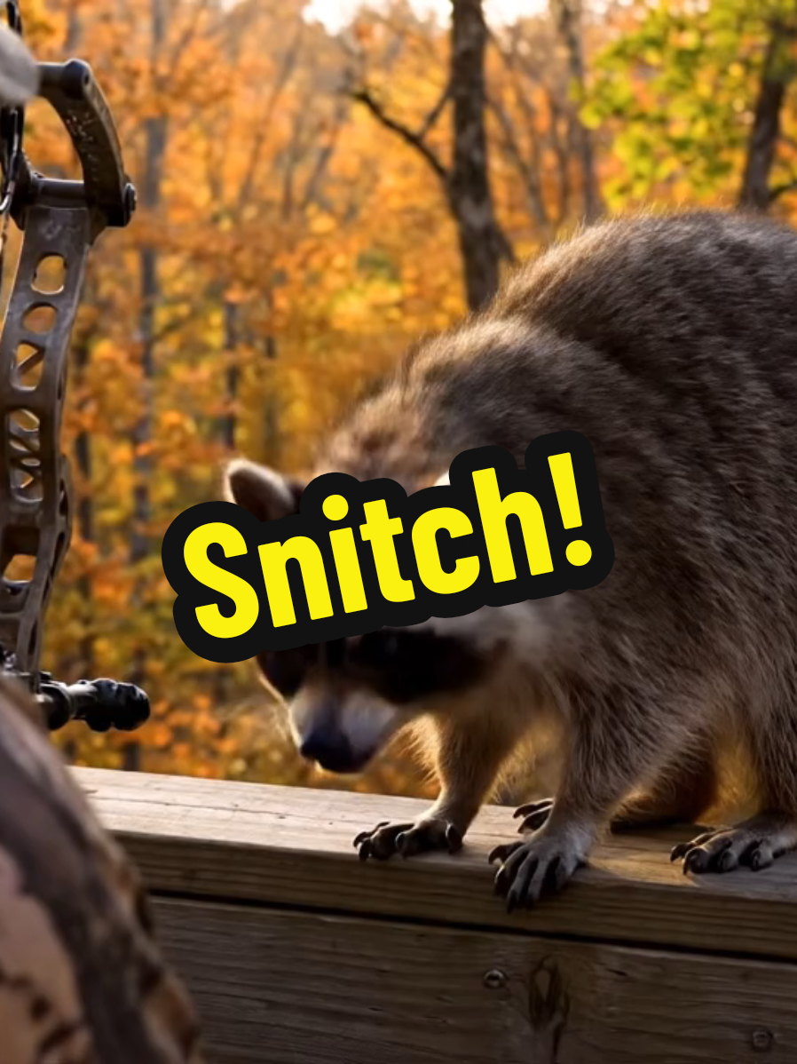 Snitches get stitches #trending #subscribe #archery #raccoons #ai #fypviralfypviral 