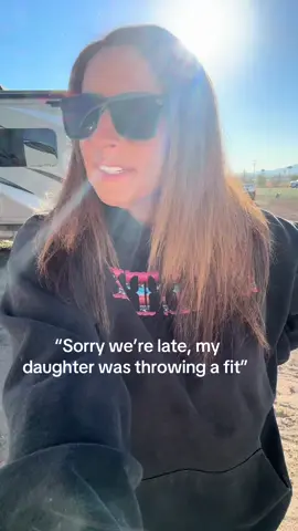 Outfit & attitude on point. Always. #ranchdressn #sassycowgirl #cowgirlsoftiktok⚡️ #cowgirlsdoitbest #cowgirlsdontcry #fyp #momanddaughter 