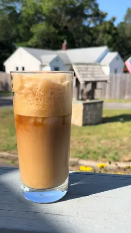 A coffee a day keeps the doctor away (probably not) made by my personal barista  #coffee #coffeetiktok #coffeetok #coffeetime #vacation #vacationmode #beachhouse #capecod #capecodmassachusetts #capecodsummer 