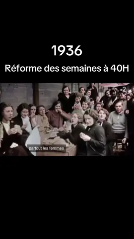 Les réformes des semaines à 40h en France #histoire #pourtoi #politique #france #40 