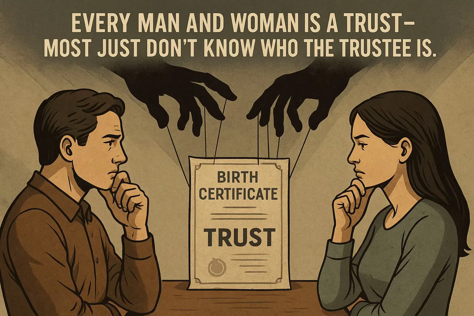 You were born into contract. Named without consent. Registered without knowledge. That wasn’t a mistake—it was a jurisdictional claim. Because in law, every man and woman is a trust. The only question is: Who’s administering yours? 📜 Learn the difference between a subject and a steward. 🔑 Reclaim what’s rightfully yours. 👉 https://calendly.com/tsosm/30min — Book the Trust Dominion Call. 📌 Hashtags: #TSOSM #TrustMaxims #DominionLaw #EquityOverSlavery #ReclaimYourStatus     