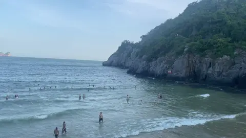 🌊Bãi tắm cát cò 1-Cát Bà🏝️🏝️#dulich #catba #capcut #thịnhhành #haiphong #xuhuongtiktok #tiktok 