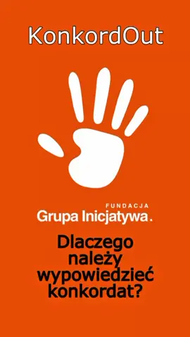 Czas wypowiedzieć konkordat ze Stolicą Apostolską. Chcemy Polski wolnej – także od roszczeń Kościoła. Rozpoczynamy kampanię zbierania podpisów pod petycją w tej sprawie na stronie inicjatywafundacja.pl  Co jeszcze możesz zrobić poza podpisaniem petycji?  Udostępnij tę petycję na swoich social mediach. Nagraj wypowiedź filmową na swoje social media o treści: „Ja, imię i nazwisko, obywatel/obywatelka Polski, wypowiadam konkordat” Podaj link do petycji i użyj hashtagu #konkordOut Wesprzyj tę kampanię finansowo (pieniądze pójdą na promocję w mediach i wsparcie prawne) #dc #dlaciebie #fyp #grupainicjatywa #fundacja #kościół #polityka #polska #państwo #rafałbetlejewski  