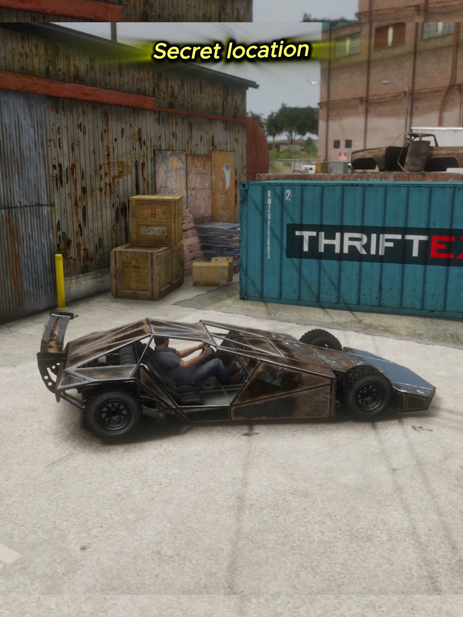 secret car location #gta5 #gta5online #gtav #gta #rockstargames #fail #game #gameplay #gta6 #gaming #gtasa