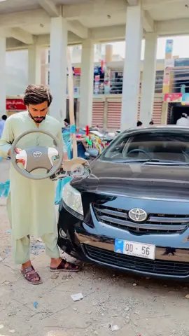Toyota Corolla 2010 Model  Installation of Multimedia Steering  Altis speed meter  Original and Japan product #kamran_khan_steering_wheels❤❤❤ #viral #video #foryou #foryoupage 
