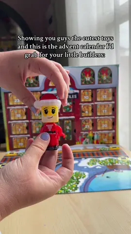 You get to build a train and get a Santa for the MAGNA-TILES collection 🎅 