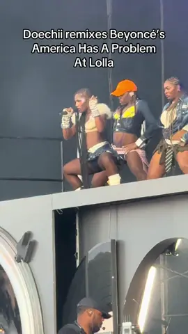 SHE NEEDS TO RELEASE THIS ASAPPPP @Doechii #doechii #lolla #lollapalooza #beyonce #americahasaproblem #rap 