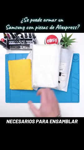Armando un Samsung S22 con piezas de Aliexpress #fyp #viral #samsung 
