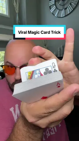 Just a little parlor trick.. #magic #cardtrick #viral 