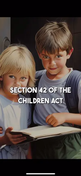 What is Section 42 of the Children Act 1989. #soicalwork #soicalworker #uklaw #soicalworker #soicalservices #studentsocialworker #socialworkersoftiktok #socialworkstudent #socialworkers #childrenact1989 #basw #socialworkerproblems #adultsocialcare #childcareworker #childcare #childcareprovider 7-2