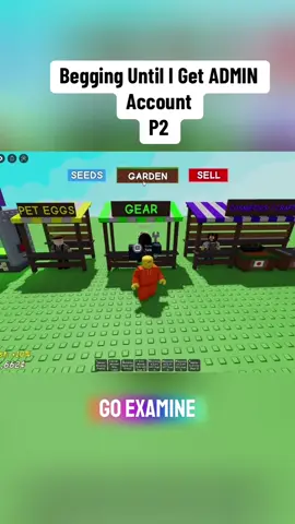 Begging Until I Get ADMIN Account P2 #foryou #fyp #viral #roblox #growagarden #jetski #game