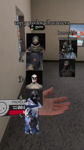 top 5 pavlov characters #pavlov #pavlovshack #pavlovshackbeta #pavlovvr #pavlovttt 
