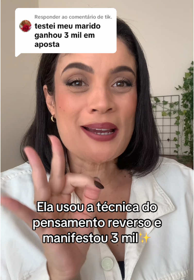 Respondendo a @tik. #poderdosubconsciente #leidaatração #reprogramacaomental #cocriacaodarealidade 