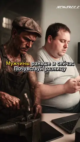 Мужчины раньше и сейчас... #мужчины#раньшеисейчас #ответственность#семья #apprendresurtiktok 