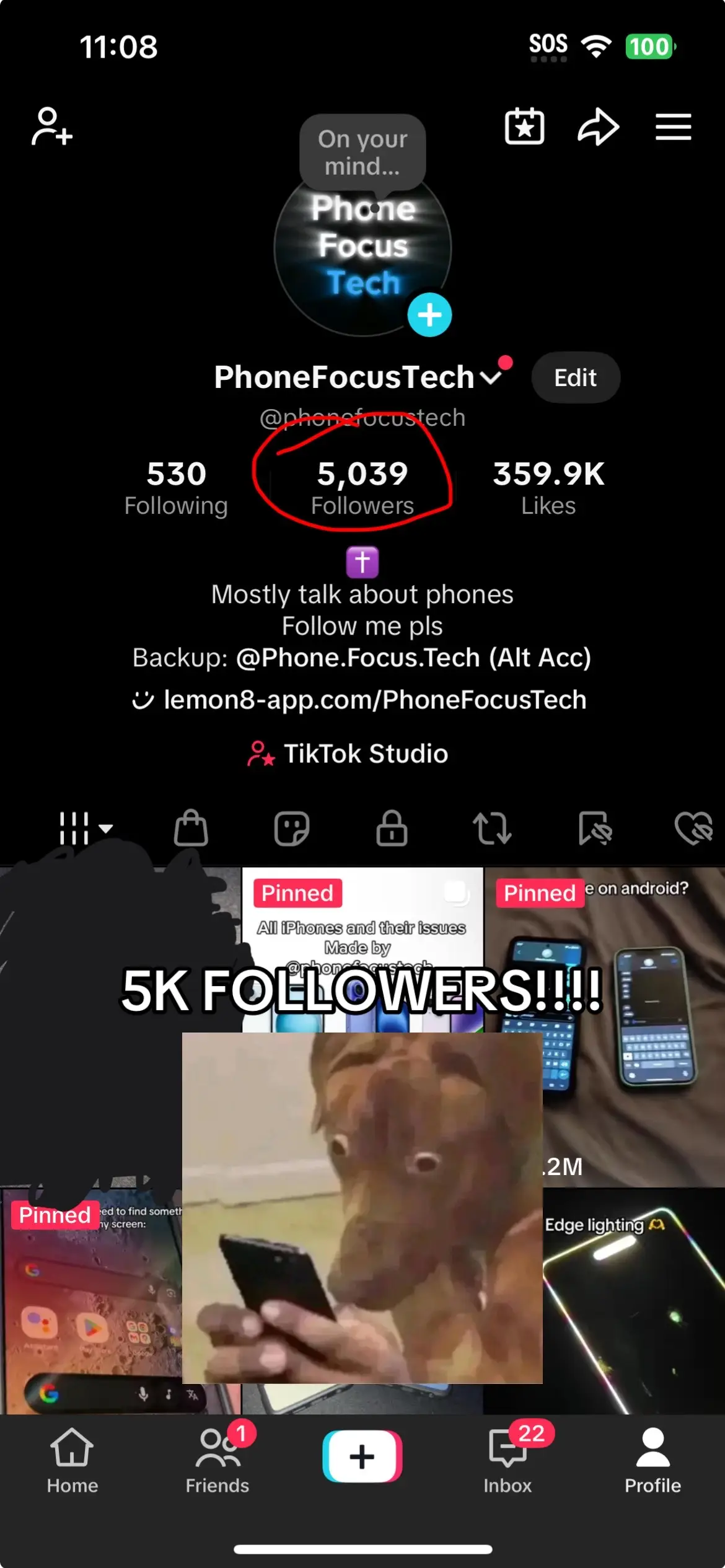 THANK YOU ALL I LOVE ALL OF YALL ❤️#phonefocustech #followers #5kfollowers #fyp #viral 
