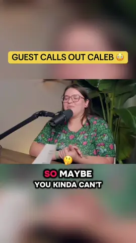 Guest calls out Caleb 😳 #calebhammer #fyp #payingoffdebt #moneywise #debt 
