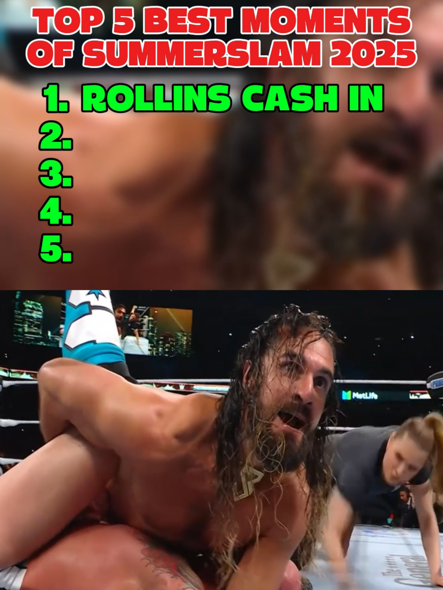 TOP 5 Best Moments of Summerslam 2025 PPV #WWE #wweraw #wwefan #wwetiktok #wwesmackdown #wwefans #wwechallenge #fyp #fypシ #foryoupage #brocklesnar #randyorton #codyrhodes #romanreigns #johncena #WrestleMania #sethrollins #wweuniverse #cmpunk #therock