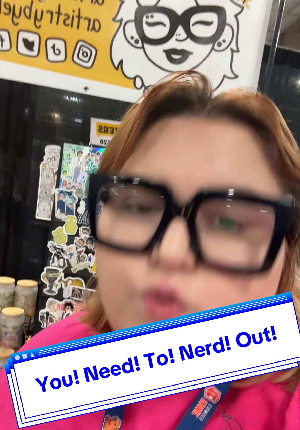 Are we nerding out to the same stuff? One of the catchphrases at my booth is “I draw what I like and I like everything” 