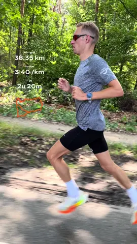 LONGRUN —> 38K + strides🤩! This one felt so easy today, I had enough energy at the end to do some strides at 2’40 pace😎! 4 weeks to go👀! #BewegenOpTikTok #hardlopen #Running #sydneymarathon 