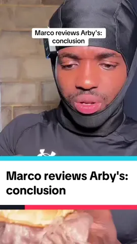 Marco reviews Arby's: conclusion #marco #foodtiktok #arbys #FastFoodReview 