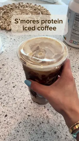 🍫🔥#creatorsearchinsights #icedcoffee #proteincoffee #coffeetiktok #coffeelovers #coffeerecipes #athomebarista #fyp #chobani #ryse #smores #nespresso #drinkstagram @Nespresso @Chobani @RYSE Supplements 