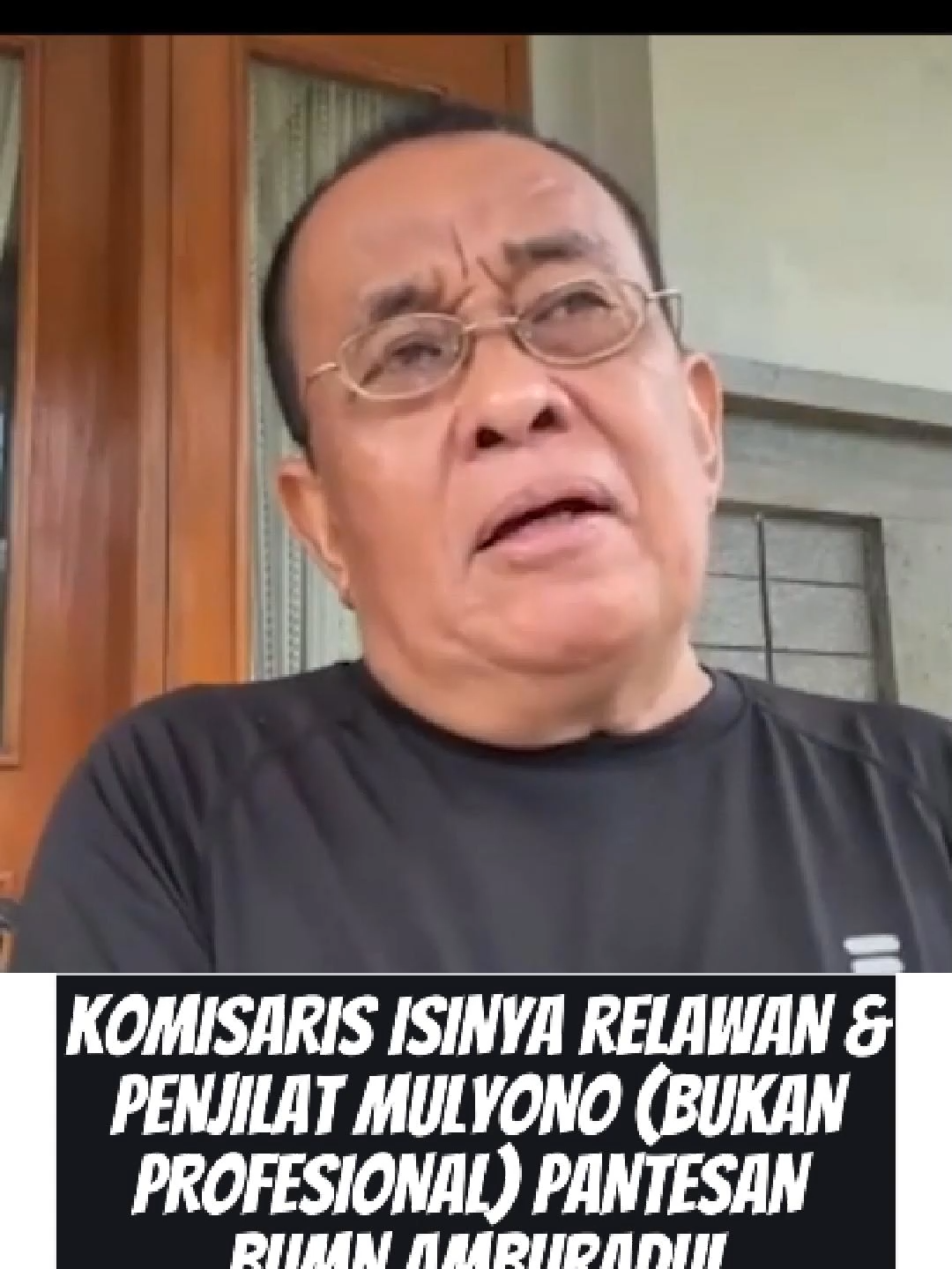 Tantiem Komisaris BUMN dihapus sama Prabowo, Said Didu berkata ini keputusan tepat karena era 10 th Jokowi, komisaris  berisi para relawan, pengangguran, Penjilat Jokowi yang digaji negara yang merusak negeri ini. #jokowidodo #komisaris #komisarisbumn #penjilatjokowi #bumn #prabowosubianto #fyp #tiktokviral #termul