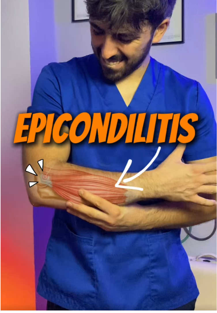 🚩No olvides leer que… 👉🏼 Hablamos de epicondilitis o codo de tenista ante la degeneración de los tendones de la musculatura extensora del carpo generando dolor en el codo en casi cualquier movimiento de la mano. 🤔 Sin embargo, el término correcto sería epicondilopatia o tendinopatia del epicondilo ya que el factor desencadenante parece ser la degeneración y no la inflamación. ✅ Hoy os muestro 3 ejemplos de ejercicios para empezar a mejorar ante esta patologia. ❗️SÍGUEME PARA MÁS❗️