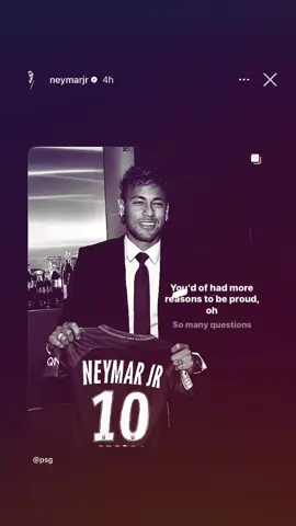 On this day 03 August 2017 Neymar left Barca to joined psg #neymar #fyb #neymarjr #psg #barca #neymarjr10 #viral 