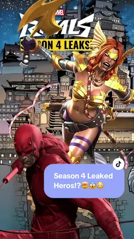Daredevil and Angela are the front runners for Marvel Rivals Season 4 thanks to the Codex lore leak!🔥🤩✨ do you think this is true? Comment below if you think they’re tanks 🤔💭🧐 #kunlun #angela #daredevil #marvelrivalsgameplay #marvelrivals #gamingnews #marvelrivalsclips #marvel #comic #leaked #trending #jadasjoy