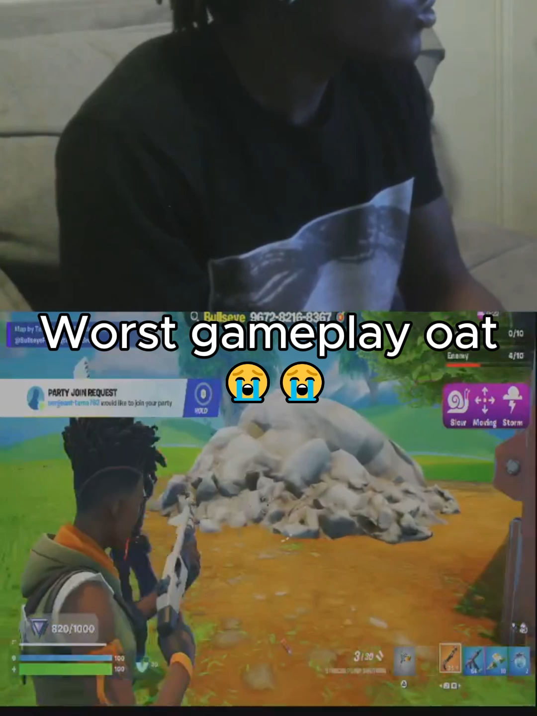 Bruh NO WAY 😭😭😭 #fortnite #vashonslasher20 #fyp #clips