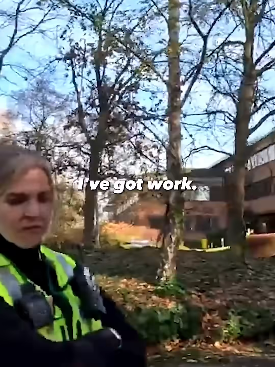 8 cops vs 1 auditor. Credits: The Laughing Auditor
