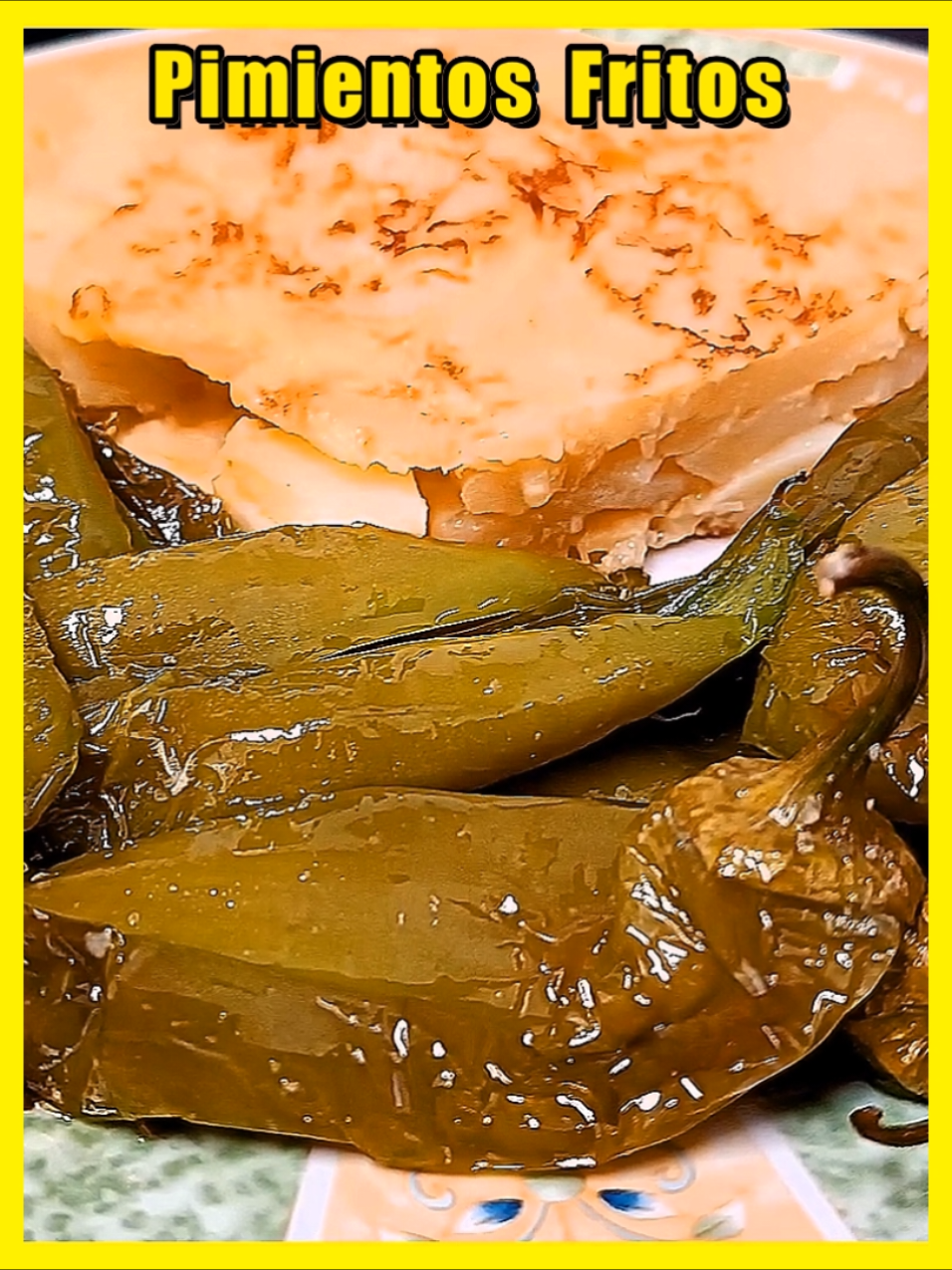 ✅ Pimientos Verdes Fritos 🫑😋 INGREDIENTES:  - Pimiento Verde Italiano  - Aceite de Oliva y Sal #pimientosenfreidoradeaire #pimientoasados #freirpimientosenairfryer #recetasfaciles 