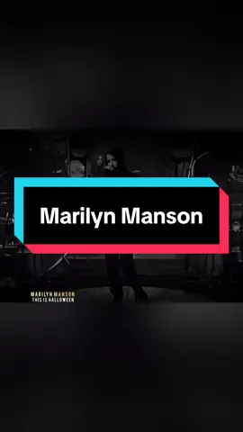 😎🤘🤘#Marilynmanson #this #is #halloween #rock #alternativerock #shockrock #rocktok #fypp #foryou
