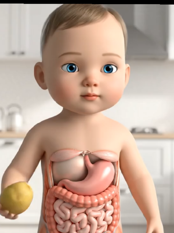 What happens while baby eating Potato..#baby #health #body #potato 