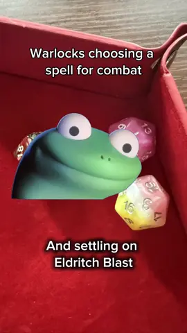 She’s just like me fr fr #dndtiktok #dice #ttrpg #dndmeme #dungeonsanddragons #warlock #eldritchblast #fypシ #Meme #MemeCut 