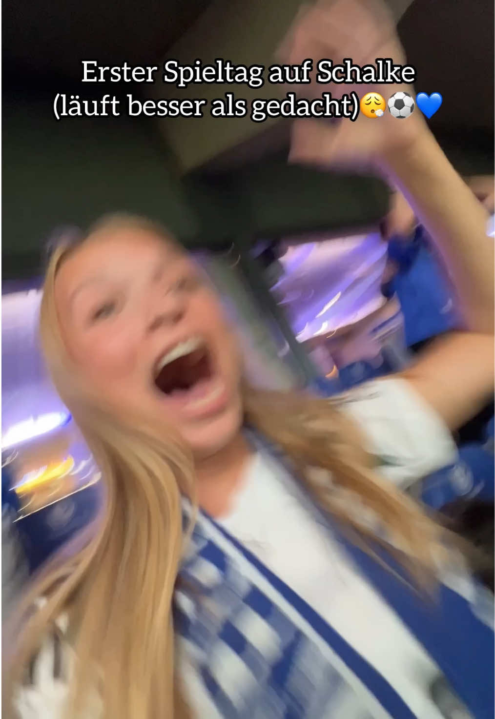 Ich hab’s so vermisst🥹 Nur der S04, das riecht nach Aufstieg!💙 #schalke #s04 #hertha #zweite #bundesliga 