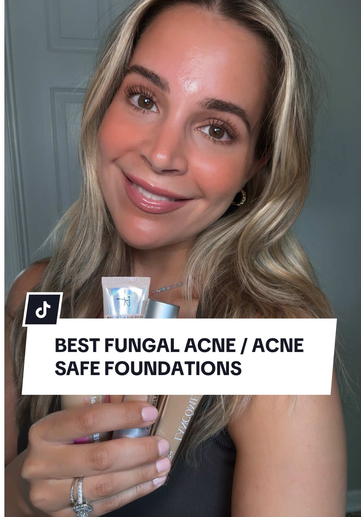 So many brands say their formulas are acne safe but those of us who struggle know this isn’t always the case! As someone who has struggled with all the types of acne and has healed it, I did so by ELIMINATING pore clogging products which were in so many of my favorite makeup products including many that say they’re “acne safe.”I had to take it a step further and avoid all fungal acne triggers, too which is even more strict. If you can’t stop getting clogged pores, you may be using something in your makeup that is the culprit and holding you back from your clear skin. Give one of my favorite acne safe foundations a try and make sure you wash all your makeup brushes at home before you do. Only totally clean brushes! I always have my super strict acne safe foundation, makeup and skincare favorites in my shopmy. 🫶🏽 #acnesafemakeup #fungalacnesafe #CapCut #acnesafe #fungalacne #adultacne #clearskintips 