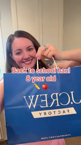 Back to school haul for my 8 year old little girl. #backtoschool #backtoschoolshopping #backtoschoolhaul #girlhaul #jcrewfactory #jcrew 