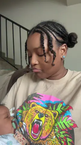 🥲#fypシ゚viral #babyboy #babytok #trending #newborn #newmom #8weeksold #postpartum #tired #tiredmom 