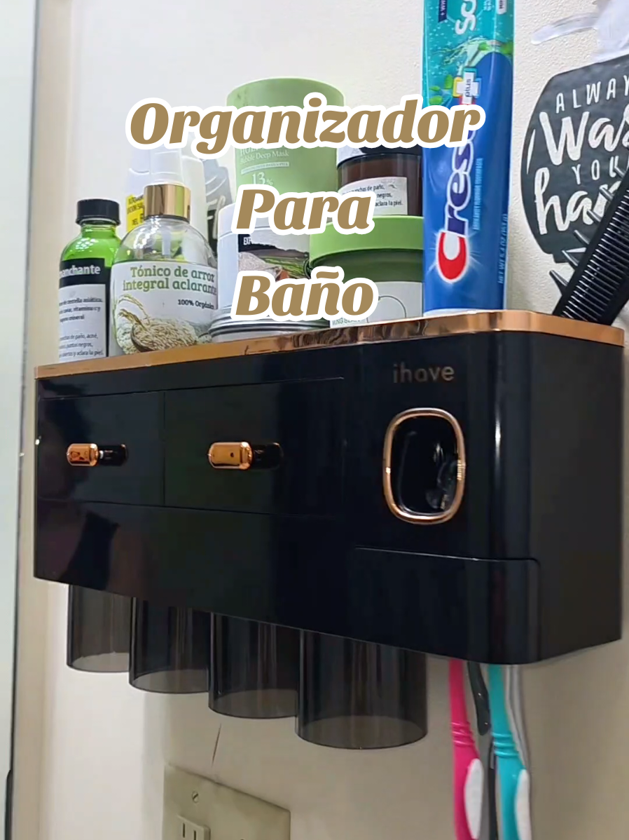 Organizador para Baño#tiktokshop #limpieza #mama #mujeres #organizador 