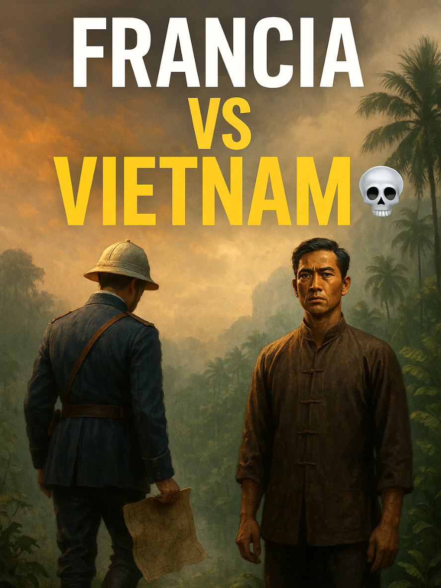 ¿Sabías que Francia también entró a terreno Vietnamita?, aquí te cuento la historia #laleyendadelcaballero1 #history #unitedstates #france #vietnam 