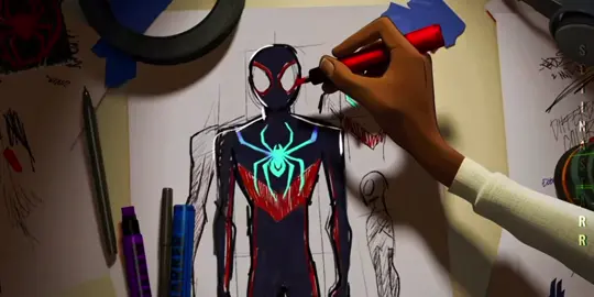 #MILESMORALES || this was supposed to be for spidey day but a girl is exhausted 😞 || #fyp #spiderman #spiderverse #seiinastarr 